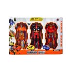 Yumurcak Toyz 3Lü Byk Dönüşebilen Kaliteli Robot Kız Erkek Çocuk Oyuncak Eğitici Oyuncaklar