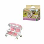 Yumurcak Toyz 4533 Sylvanian Families İkili Puset +3 Yaş Kız Erkek Çocuk Oyuncak Eğitici Oyuncaklar