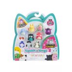 Yumurcak Toyz Al0021 Squish-A-Longs 8 Figür + Yüzük Set Asorti Seri 2 Kız Erkek Çocuk Oyuncak Eğitici Oyuncaklar