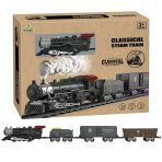 Yumurcak Toyz Classic Steam Pilli Tren Seti 29 Parça 1613C Kız Erkek Çocuk Oyuncak Eğitici Oyuncaklar