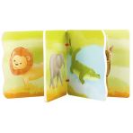 Yumurcak Toyz Classic World Ahşap Vahşi Hayvanlar Kitabım Kız Erkek Çocuk Oyuncak Eğitici Oyuncaklar
