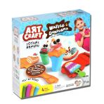 Yumurcak Toyz Dede Waffle Ve Dondurma Oyun Hamuru Seti Kız Erkek Çocuk Oyuncak Eğitici Oyuncaklar