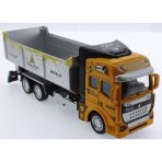 Yumurcak Toyz Die Cast Çek Bırak Sarı Kamyon Kız Erkek Çocuk Oyuncak Eğitici Oyuncaklar