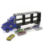 Yumurcak Toyz Fırlatma Rampalı Araç Taşıyıcı Mavi Kamyon Kız Erkek Çocuk Oyuncak Eğitici Oyuncaklar