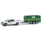 Yumurcak Toyz Greenlight 1/64 2018 Ford F-150 Xlt With Double-Axle Dump Kız Erkek Çocuk Oyuncak Eğitici Oyuncaklar