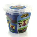 Yumurcak Toyz Harika Kanatlar Kovada Oyun Kumu Seti Kırmızı Kız Erkek Çocuk Oyuncak Eğitici Oyuncaklar
