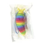 Yumurcak Toyz Kıvrılabilen Renkli Plastik Salyangoz Anahtarlık Sarı Kız Erkek Çocuk Oyuncak Eğitici Oyuncaklar