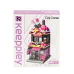 Yumurcak Toyz Kp0103 Keeppley Cosmetics Store Blok Seti -Vagon Life Kız Erkek Çocuk Oyuncak Eğitici Oyuncaklar