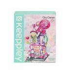Yumurcak Toyz Kp28012 Keeppley Candy Shop City Corner Blok Seti -Vagon Life Kız Erkek Çocuk Oyuncak Eğitici Oyunca