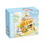 Yumurcak Toyz Kp28017 Keeppley Kitten Juice Shop Blok Seti 315 Parça -Vagonlife Kız Erkek Çocuk Oyuncak Eğitici Oy