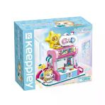 Yumurcak Toyz Kp28019 Keeppley Orange Cat Game Room Blok Seti -Vagon Life Kız Erkek Çocuk Oyuncak Eğitici Oyuncakl
