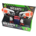Yumurcak Toyz Nişancı Oyuncak Silah Sünger Atan 2'Li Kız Erkek Çocuk Oyuncak Eğitici Oyuncaklar