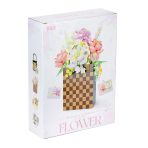 Yumurcak Toyz P1291 Panlos Çanta Çiçek Buketi 1208 Parça Blok Seti -Vagon Life Kız Erkek Çocuk Oyuncak Eğitici Oyu
