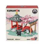 Yumurcak Toyz P880011 Panlos Kumamoto Ayısı Ve Kiraz Çiçeği Parkı 537 Parça Blok Seti -Vagon Life Kız Erkek Çocuk