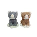 Yumurcak Toyz Pb31545-23 Peluş Oturan Kedi 23Cm - 1Adet Stokta Olan Gönderilir Kız Erkek Çocuk Oyuncak Eğitici Oyu