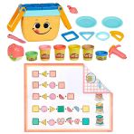 Yumurcak Toyz Play-Doh Piknik Şekilleri Başlangıç Seti Kız Erkek Çocuk Oyuncak Eğitici Oyuncaklar