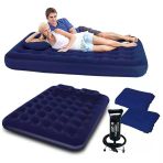 Yumurcak Toyz Pompalı Yastıklı Çift Yatak Çift Kişilik 203X152x22cm Kız Erkek Çocuk Oyuncak Eğitici Oyuncaklar