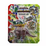 Yumurcak Toyz Robota Dönüşen Savaşçı Dinozor Triceratops Kız Erkek Çocuk Oyuncak Eğitici Oyuncaklar