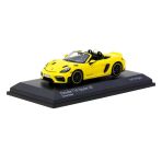 Yumurcak Toyz Tarmac Works X Minichamps 1/64 Porsche 718 Spyder Rs Racing Yellow Kız Erkek Çocuk Oyuncak Eğitici O