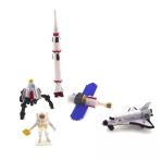 Yumurcak Toyz Uzay Mekikli Ay Keşif Seti Kız Erkek Çocuk Oyuncak Eğitici Oyuncaklar