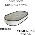 Yumurcak Yatak Oval Bebek Yatak 12CM - 70X120