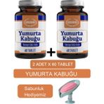 Yumurta Kabuğu Takviye Edici Gıda 2 Kutu - Sabunluk Hediyemiz 2068-1