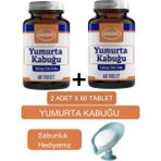 Yumurta Kabuğu Takviye Edici Gıda 2 Kutu - Sabunluk Hediyemiz 2068-2