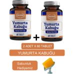 Yumurta Kabuğu Takviye Edici Gıda 2 Kutu - Sabunluk Hediyemiz 2068-7
