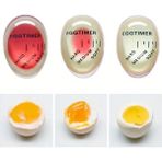 Yumurta Zamanlayıcı Egg Timer – Rafadan, Kayısı ve Katı Isıya Duyarlı Haşlama Yardımcısı - Kırmızı
