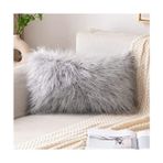 Yumuşacık 30X50 Peluş Kırlent Kılıfı - Konforlu ve Şık Dekorasyon - Lacivert - 30 x 50 cm