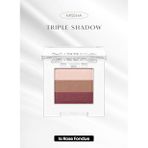 Yumuşak Dokulu, Dökülme Yapmayan 3 Renkli Göz Farı Triple Shadow No.16 (Rose Fondue)