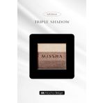 Yumuşak Dokulu, Dökülme Yapmayan 3 Renkli Göz Farı Triple Shadow No.3 (Mocha Beige)