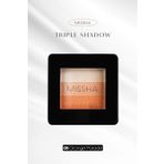 Yumuşak Dokulu, Dökülme Yapmayan 3 Renkli Göz Farı Triple Shadow No.8 (Orange Parade)