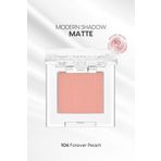 Yumuşak Dokulu, Dökülme Yapmayan Mat Tekli Göz Farı Modern Shadow Matte (106 Forever Peach)