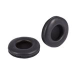 Yumuşak Earpads Yastık PU Deri Donut Stil Tasarım Kulaklık Siyah, Daha Kaliteli Daha Kaliteli Sesler İçin Daha Kalite
