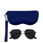 Yumuşak Gözlük Kılıfı | Koruyucu Silikon Gözlük Kabı,Spor Kayak Seyahat Balıkçılık Binicilik Havuz Plaj İçin Çizilmeye Dayanıklı Fermuarlı Askılı Gözlük Kabı