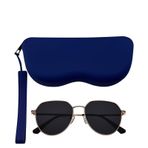 Yumuşak Gözlük Kılıfı,Koruyucu Silikon Gözlük Kabı | Çizilme Dirençli Fermuarlı Kayışlı Spor Seyahat Günlük Kullanım İçin Kabı