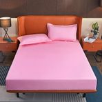 Yumuşak Havlu Kumaş Lastikli Çarşaf 180 x 200 cm + 10 cm Derin Cep Kabarık Yatak Üstü Ekstra Konfor için 10 cm yüksekliğe kadar yataklar için mükemmeldir