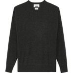 Yumuşak Kaşmir Crewneck Kazak - Gri - 1