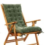 Yumuşak Kristal Kadife Kalın Tepeli Sallanan Sandalye Minderleri Veranda Dış Mekan Tezgah Arka Sandalye Pedi Yeşil 48x120 cm (19x47)