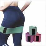 Yumuşak Orta Sert Squat Bant Pilates Fitness Spor Kalça Egzersizleri Direnç Bandı Lastiği 3 Farklı D