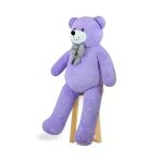Yumuşak Peluş Ayıcık - 160 Cm Lila Renk, Sevgiliye Özel Hediye