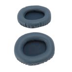 Yumuşak Protein Deri Kulak Yastıkları Q100 Yedek Kulak Pedleri - Gelişmiş Ses Kalitesi Için Konforlu Kulak Taşları (siyah yeşil) (siyah mavi) (GREY) (BLUE)