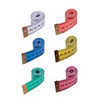 Yumuşak Şerit Terzi Metresi 1.5 Metre Renk Seçenekli Mezura Pvc Diyetisyen Bel Ölçüm Bandı 1 Adet