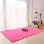 Yumuşak Shaggy Modern Yıkanabilir Yatak Odası Halısı 180x200 cm Büyük Oturma Odası Halısı Kısa Havlı Kabarık ve Kaymaz Kolay Temizlenir