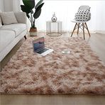 Yumuşak ve Kabarık Gri Uzun Tüylü Halı 180x200 cm Kaymaz Yıkanabilir Katlanabilir Halı Çocuk Yatak Odası Mutfak Oturma Odası Banyo Koridor Ev Dekoru Halı