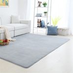 Yumuşak ve Kabarık Modern Yeşil Alan Halı Oturma Odası Yatak Odası Çalışma Odası Kreş Büyük Boy Kaymaz Shaggy Halı İç Mekan Kullanımı için 120x160CM
