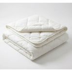 Yün Alez – %100 Pamuk Kılıflı, Doğal Yün Dolgulu Yatak Koruyucu - 160 x 200 cm - Beyaz