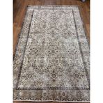 Yün el dokuma vintage traşlanmış halı 173x278