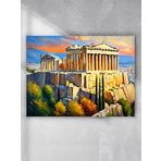 Yunanistan Atina Akropolis Parthenon Posteri, Antik Tarih Duvar Sanatı Dekoru